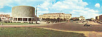 Кутузовский проспект. Здание Музея-панорамы "Бородинская битва"